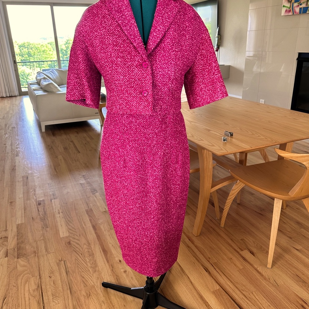 Michael Kors strapless dress with jacket.